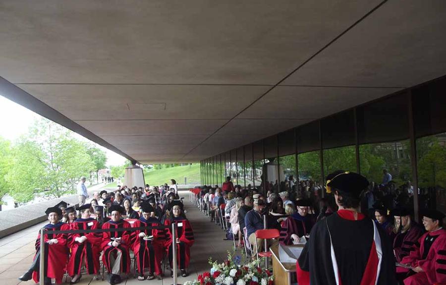 Sociology graduation ceremony
