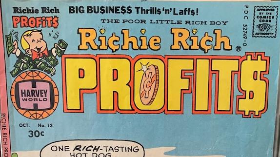 Richie Rich comic 