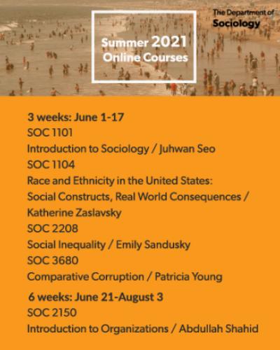 Summer courses 2021